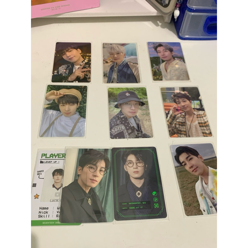 OFC PHOTOCARD SVT - AAB WONWOO