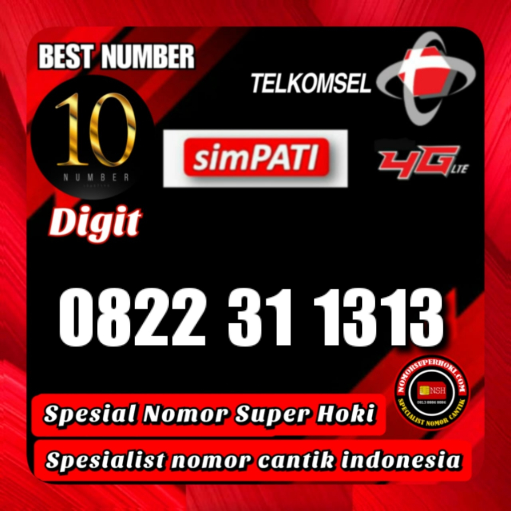 NOMOR CANTIK TELKOMSEL SIMPATI 10 DIGIT_1313