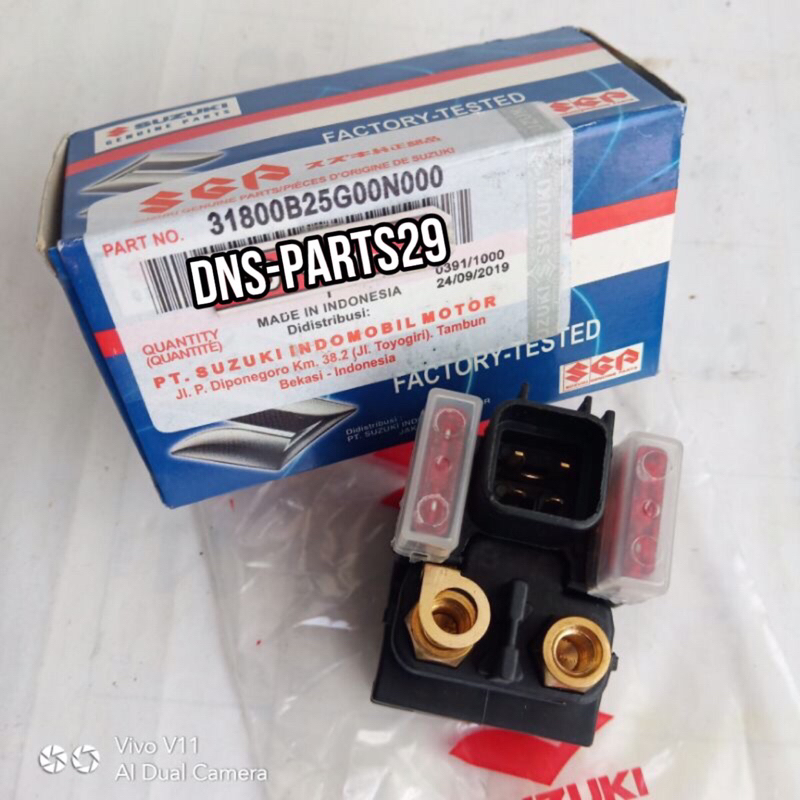 BENDIK STATER SWITCH STATER SUZUKI SATRIA FU 150 KARBU SATRIA FU 150 FI INJEKSI