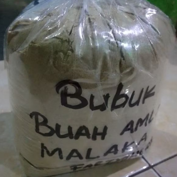 

Serbuk Buah Malaka Asli tanpa Campuran