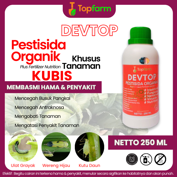 Obat Hama Buat Kubis / Insektisida Nabati Tanaman Kubis / Obat Hama Kubis Kol / Obat Hama Kaper Kubi