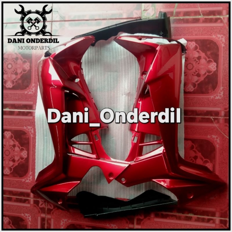 SAYAP SUPRA X 125 BATMAN BETMEN MERAH TAHUN 2008 - 2010