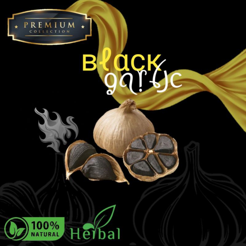 

PREMIUM BLACK GARLIC 100gr