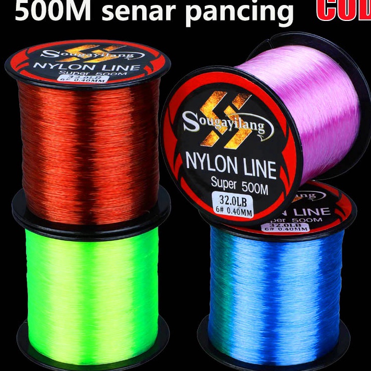 Sougayilang Senar Pancing 5m Pancing Nylon Pancing Senar Pancing Super Kuat For Joran Pancing
