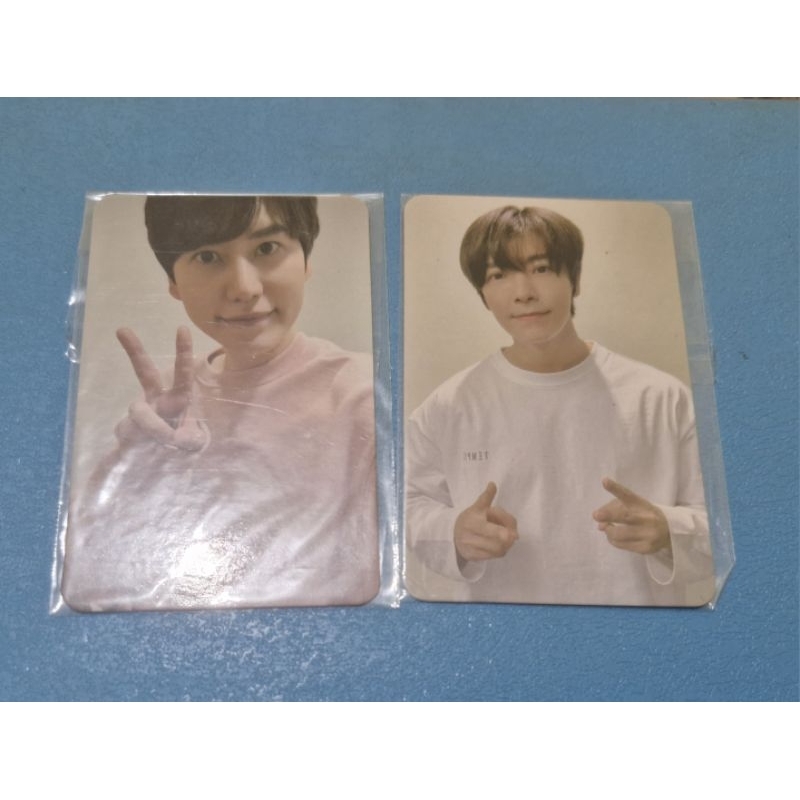 Official Super Junior Donghae Kyuhyun Photocard