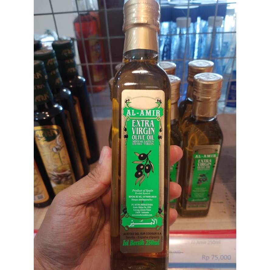 

Zaitun murni al amir extra virgin 250ml