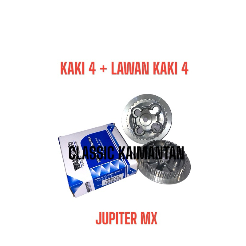 RUMAH KOPLING KAKI 4 + LAWAN KAKI 4 JUPITER MX OLD 2007 NON KOPLING MANUAL WAKAMOTO