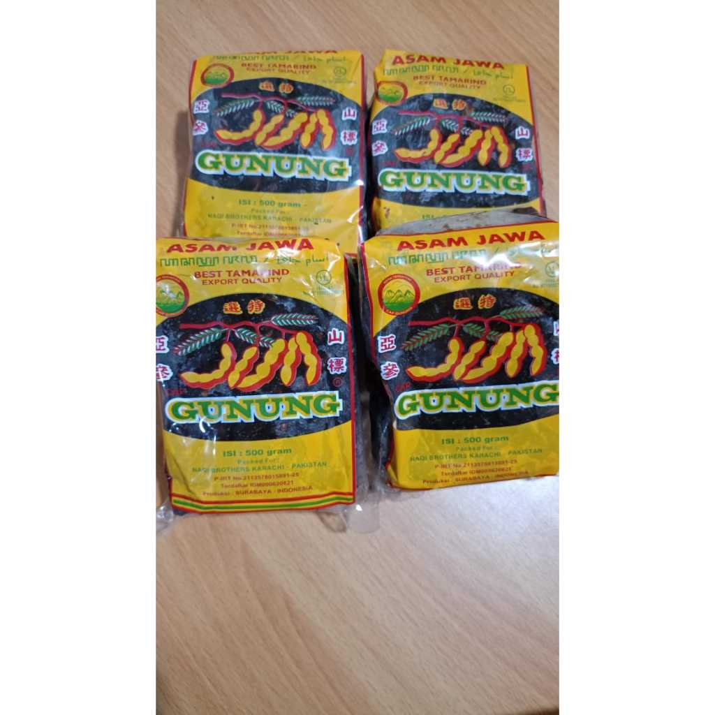 

Asam jawa tanpa biji 500gr 1 dus / Asam jawa madura