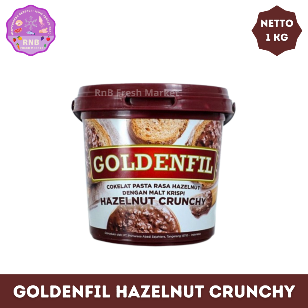 

Goldenfil Hazelnut Crunchy Netto 1 Kg