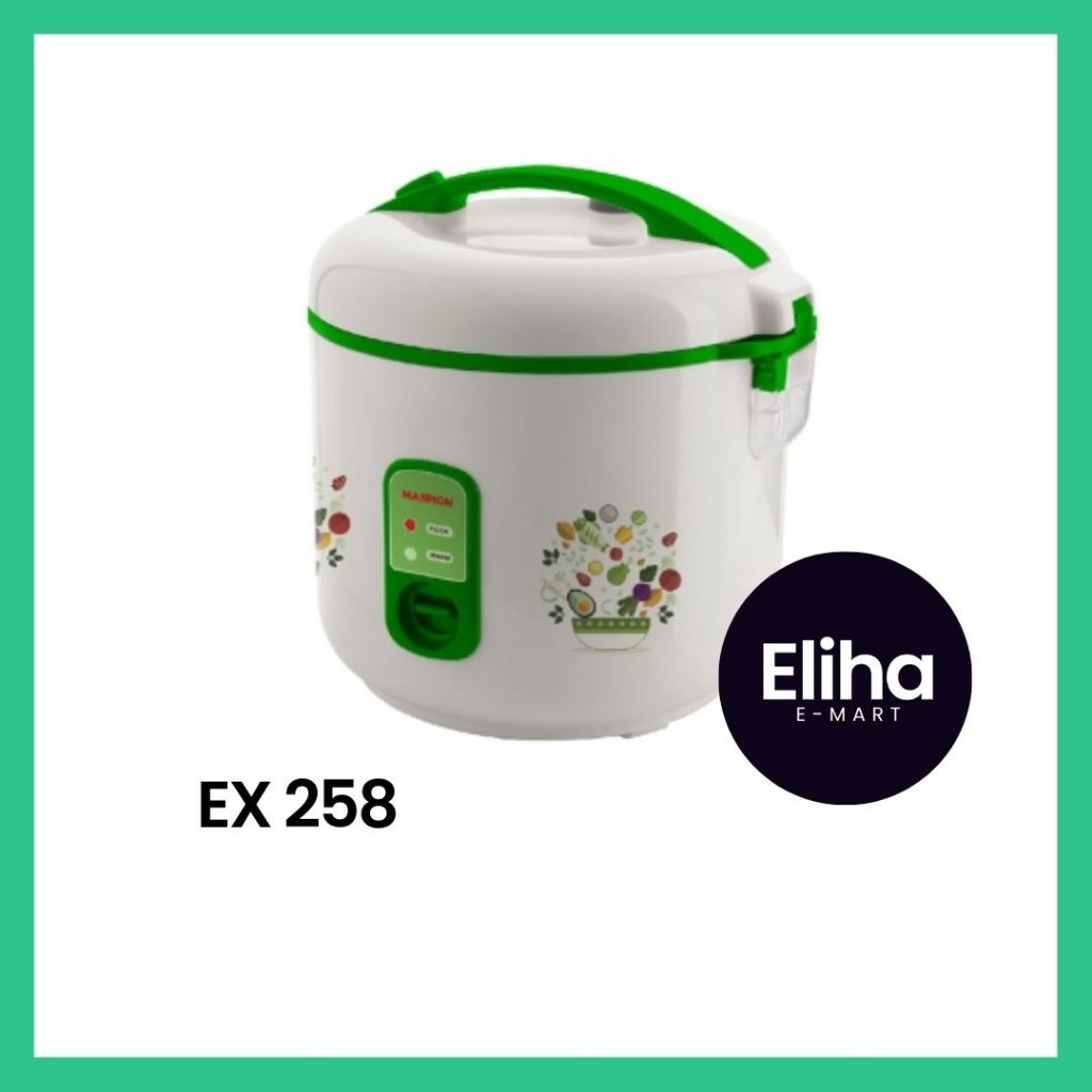 Rice Cooker Maspion Magic Com 2 Liter EX 258 - Maspion Rice Cooker 2Liter/ Penanak Nasi
