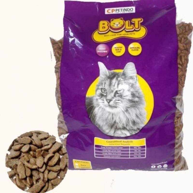 Bolt/pakan kucing rasa tuna/BOLT TUNA 800GRAM