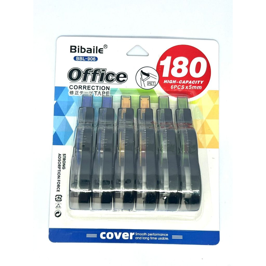 

CORRECTION TAPE / STIPO KERTAS ISI 6 BIBAILE BBL-906