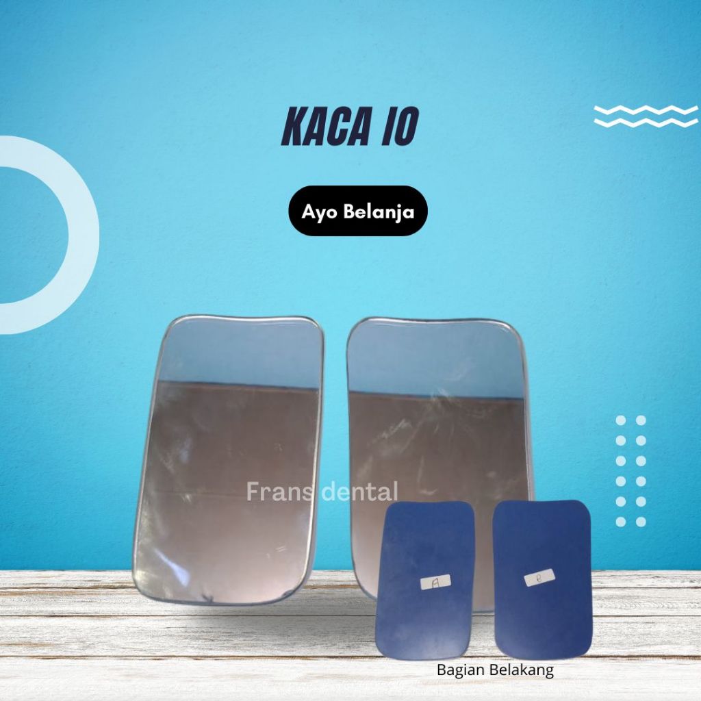 KACA INTRAORAL/CERMIN INTRAORAL/DENTAL RHODIUM KACA IO