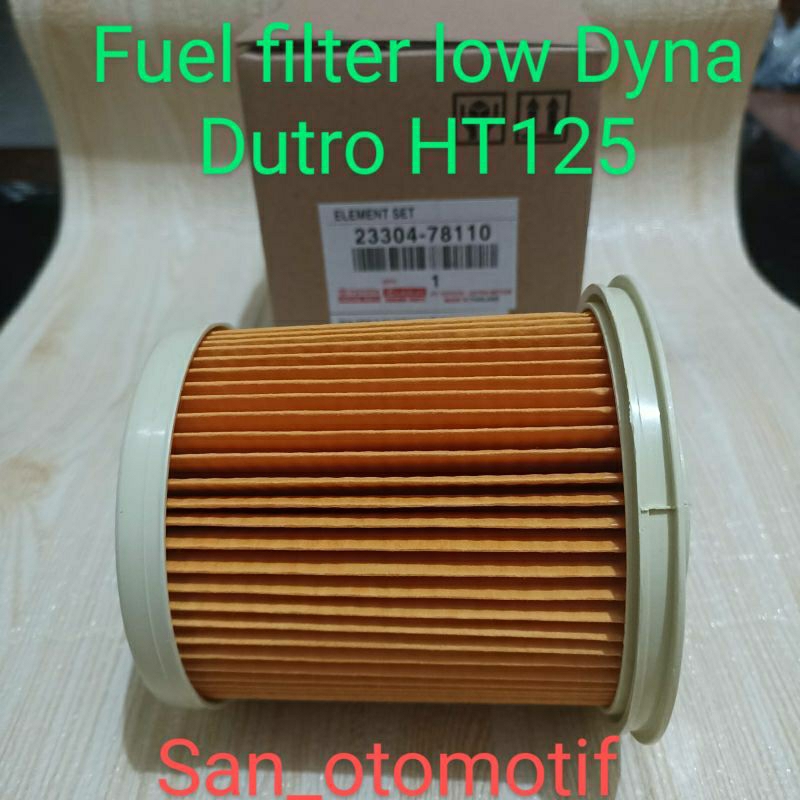 Fuel filter low filter solar bawah Dyna Dutro HT125 ori 23304-78110