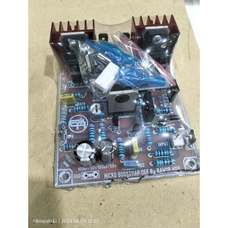 kit driver power micro bostrap /fiber metalfilm