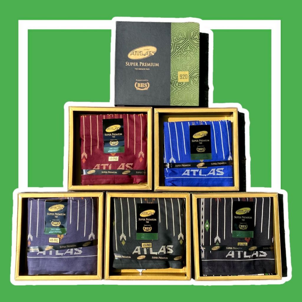 Sarung Atlas Premium / Sarung Atlas Suprem / Sarung Atlas Supreme /Atlas Infinity / Sarung Tenun / S