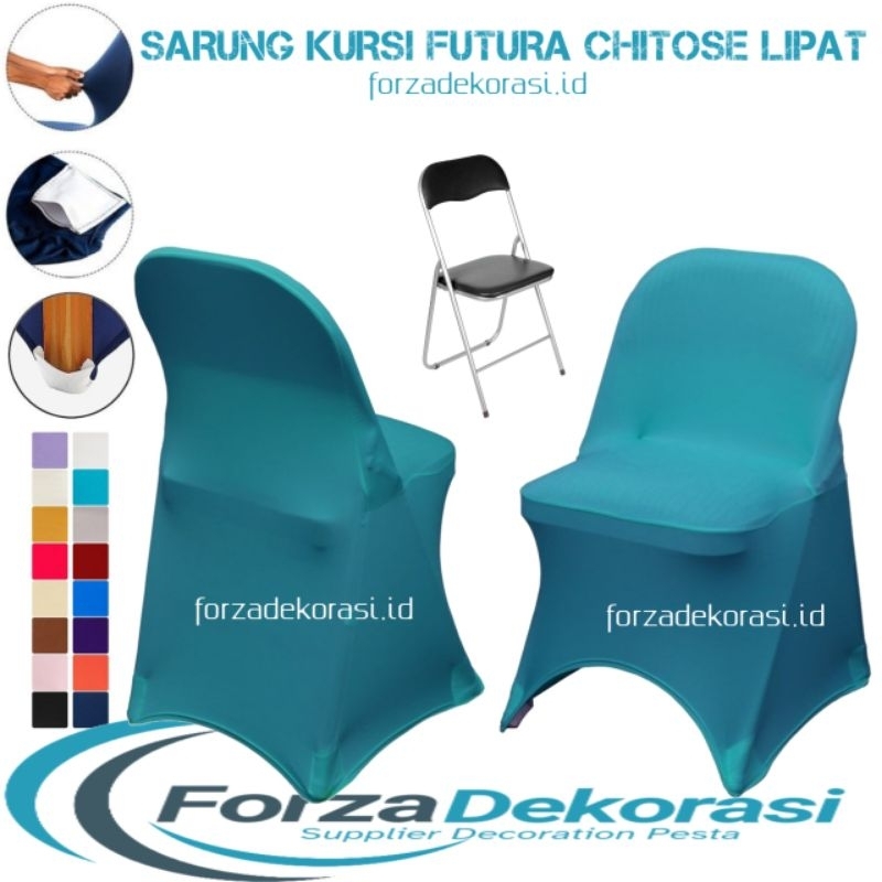 Sarung Kursi Chitose Lipat / Sarung Kursi Chitose ketat - Forza Dekorasi