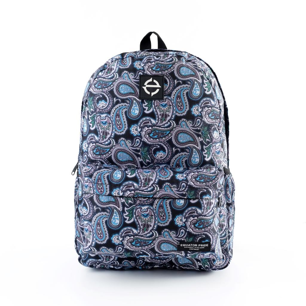 Equator Pride - Tas Ransel Laptop Backpak Paisley