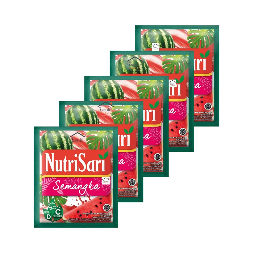 

5PCS NutriSari Semangka Minuman Bubuk Rasa Semangka