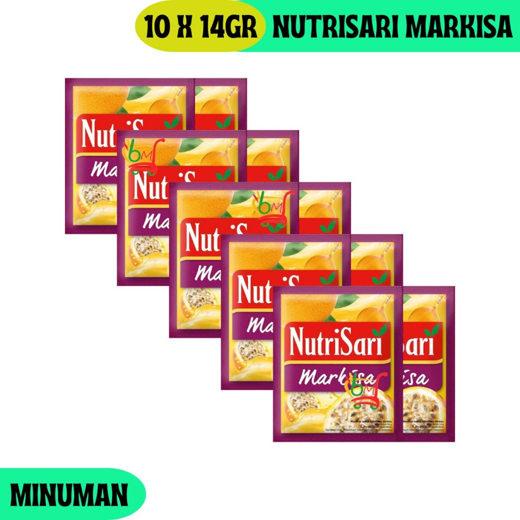 

NutriSari Markisa Minuman Serbuk Rasa Buah Markisa