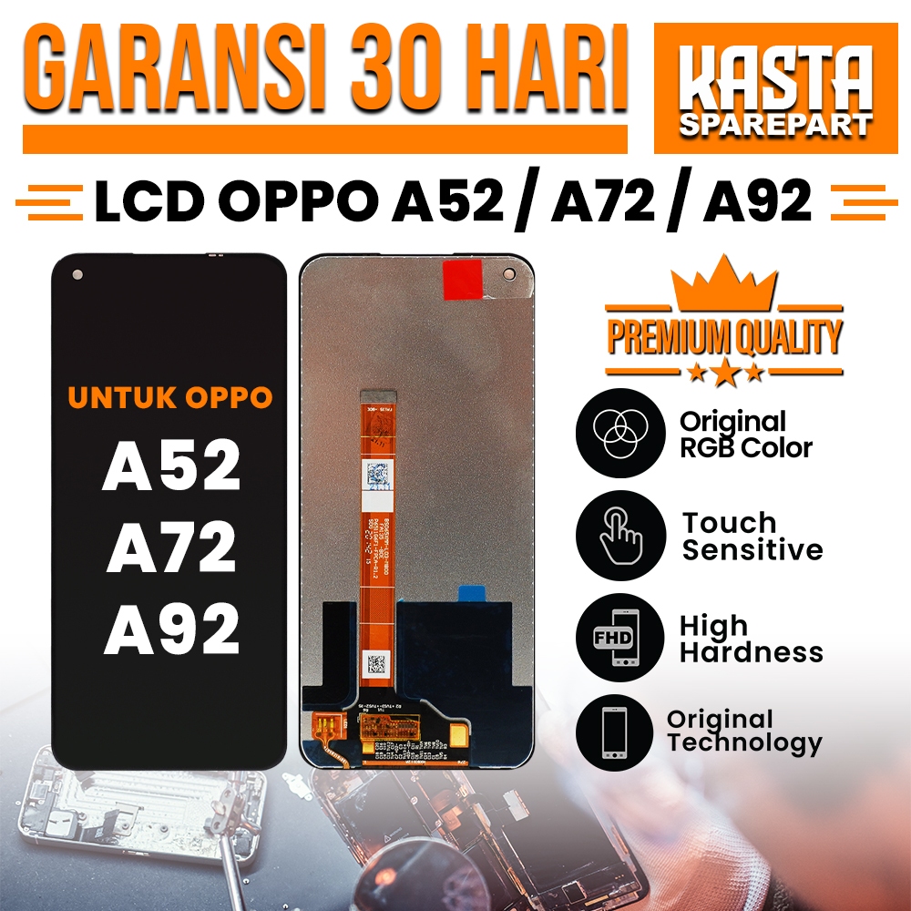 【LCD ORIGINAL】LCD OPPO A52 / A72 / A12 / A92 LCD FULLSET FULLSET KUALITAS ORI 100%