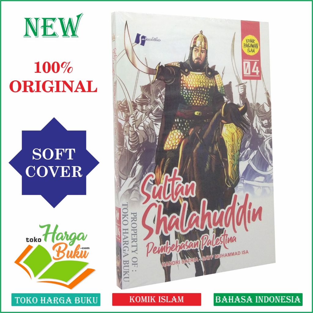 Foto Komik Sultan Shalahuddin Seri 4 Pembebasan Palestina Komik Pahlawan Islam Penerbit Salsabila