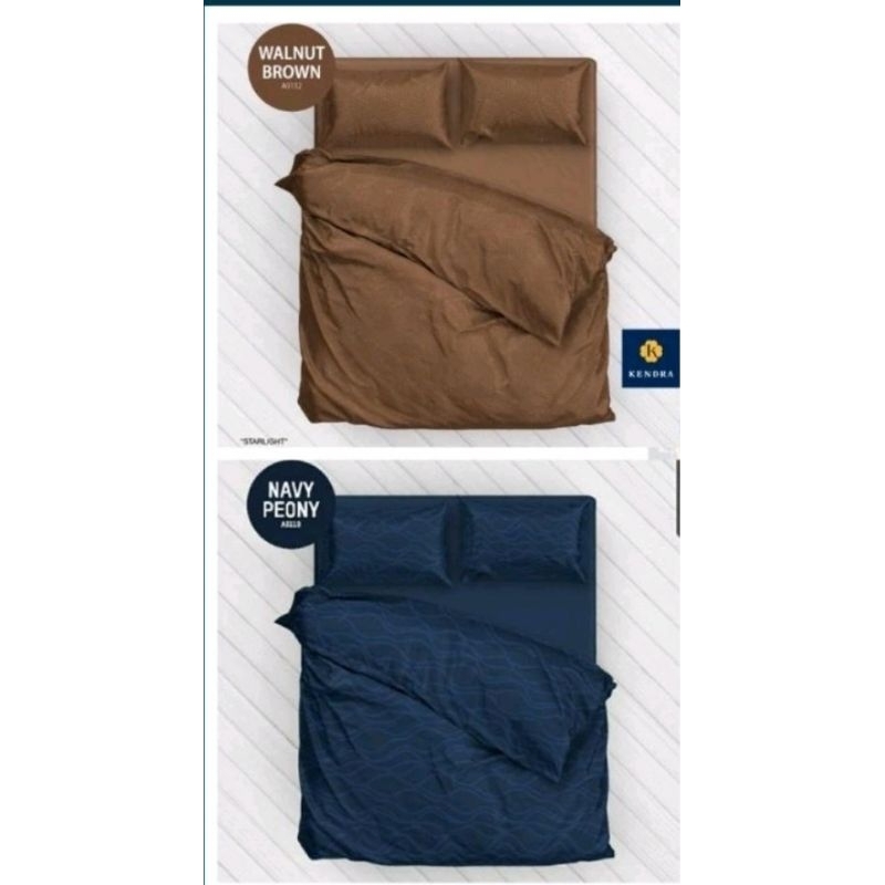 Sprei Kendra120X200 polos embos/sprei full karet tinggi