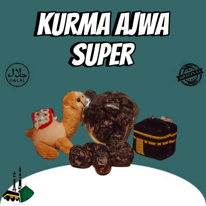 

Kurma Ajwa Madinah / Kurma nabi Premium