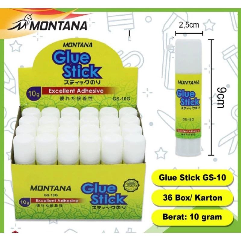 

Lem Montana Glue stick 10 gram