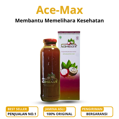

Ace Maxs Acemax Minuman Herbal Kulit Manggis dan Daun Sirsak 350 ml Original