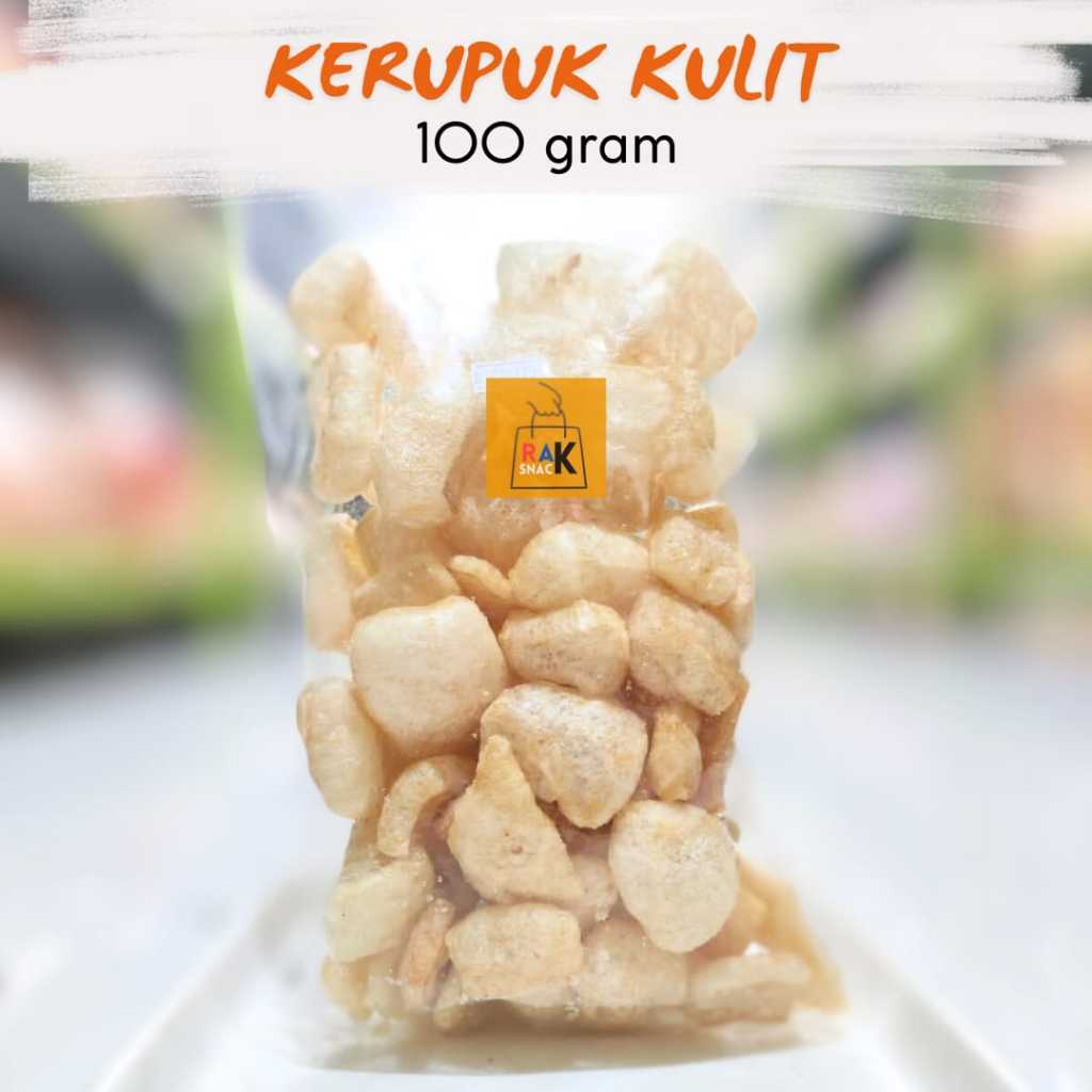 

KERUPUK KULIT 100 GRAM | Snack Murah Kemasan Ekonomis