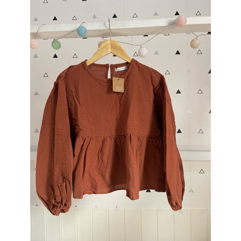 new atasan crop by oclo.official