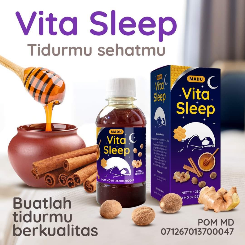 Vita sleep madu herbal untuk susah tidur
