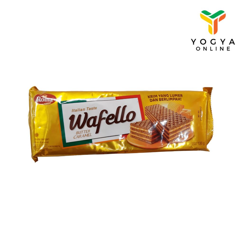 

Wafello Wafer Italia Butter Caramel 114G