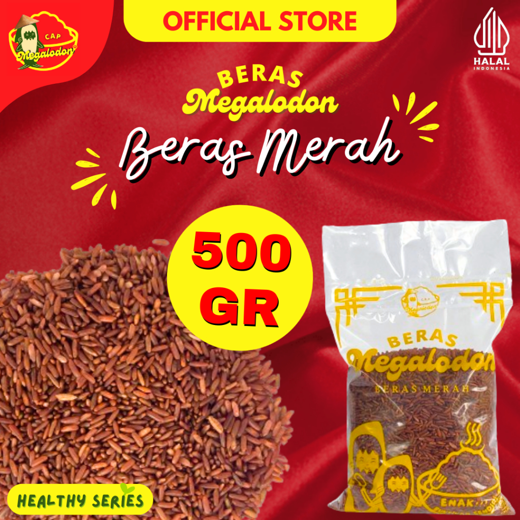 

Beras Merah Cap Megalodon 500 Gr (Healthy Series) Murah & Berkualitas