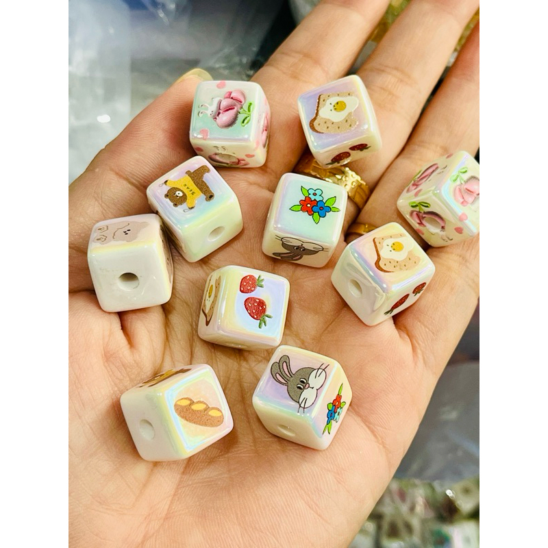 3 pcs mote kotak akrilik korea uv