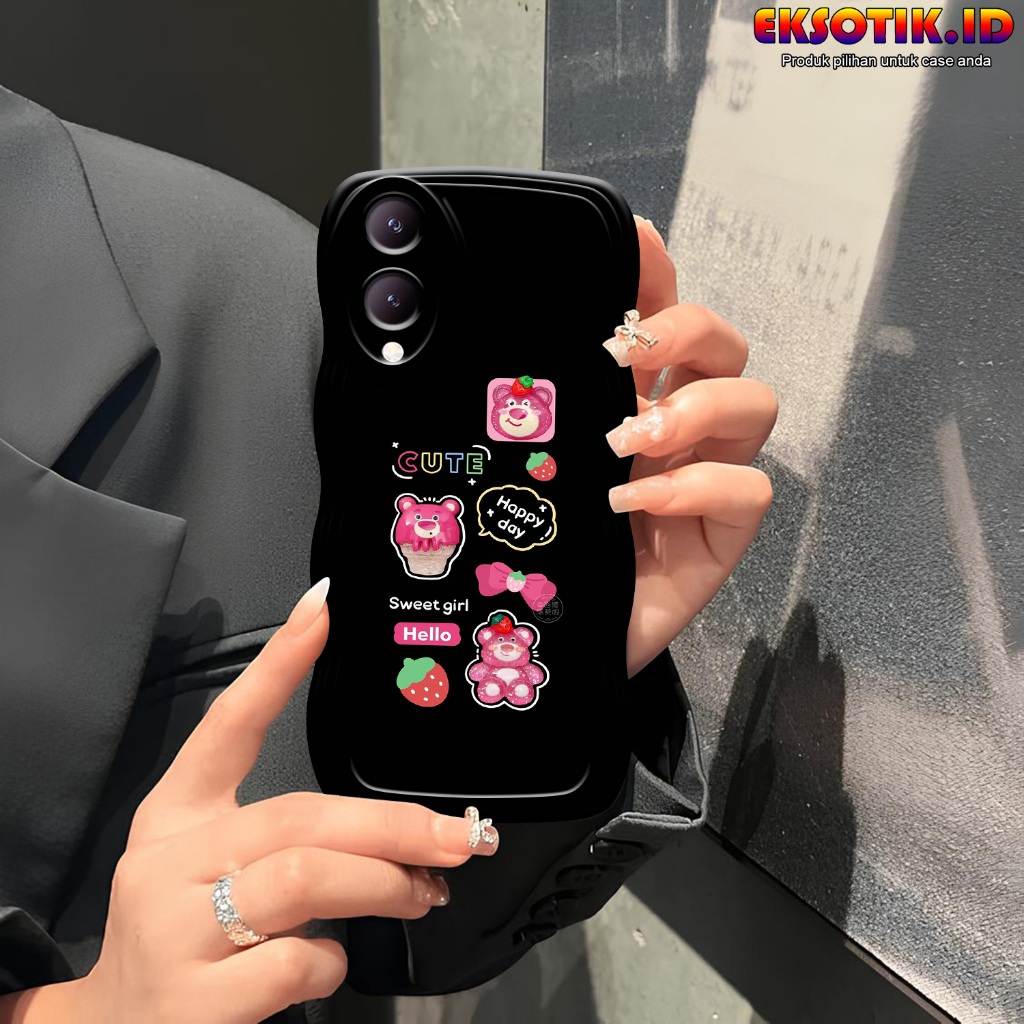 Case Vivo Y17S Gelombang - Casing Vivo Y17S - Silikon Vivo Y17S - Softcase Vivo Y17S - Kesing Vivo Y