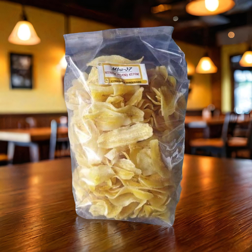 

Keripik Pisang Kepok 500g Snack Tradisional Rasa Internasional