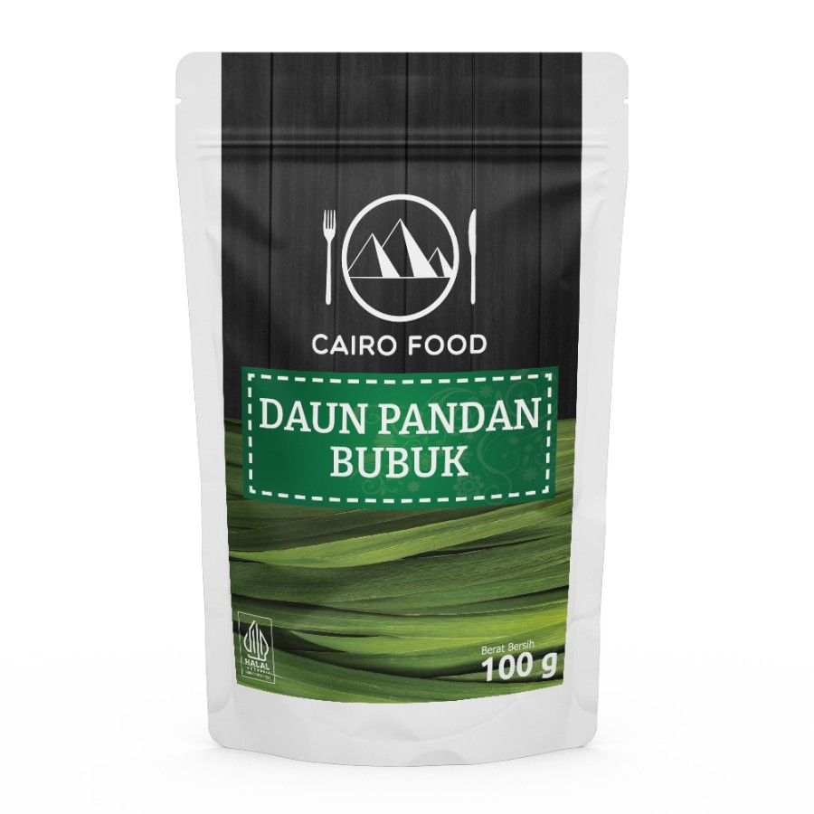 

Daun Pandan Bubuk Cairo Food - 100 gram