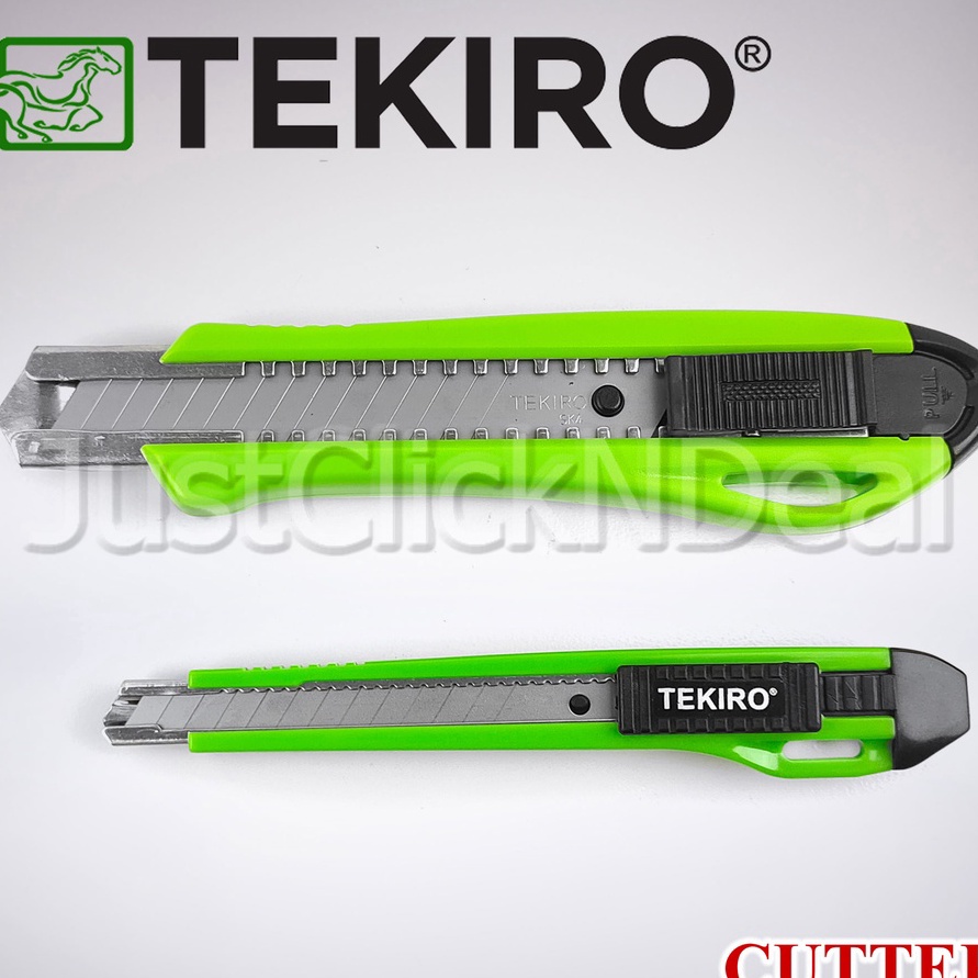 

Price Tekiro Pisau Cutter Besar Kecil 9 18 mm Cutter Knife
