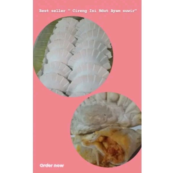 

Cireng Ndut Isi ayam suwir