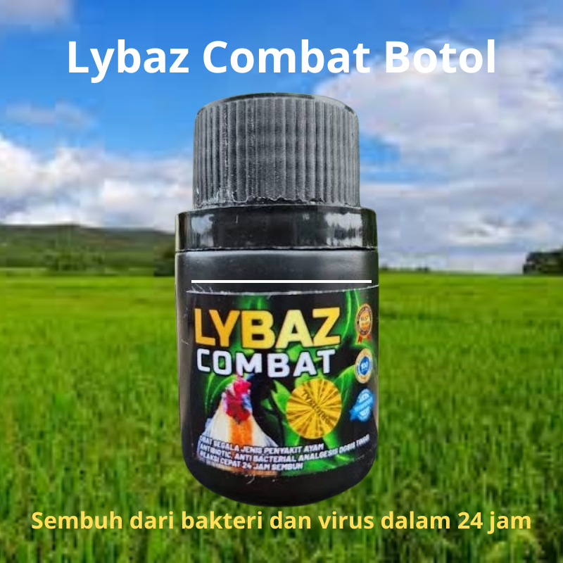 

LYBAZ COMBAT BOTOL ISI 15 BUTIR