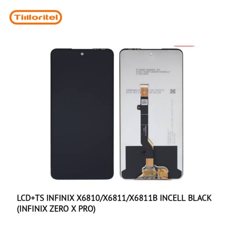 LCD INFINIX X6811 BLACK MOSHI TS (INFINIX ZERO X PRO X6811B)