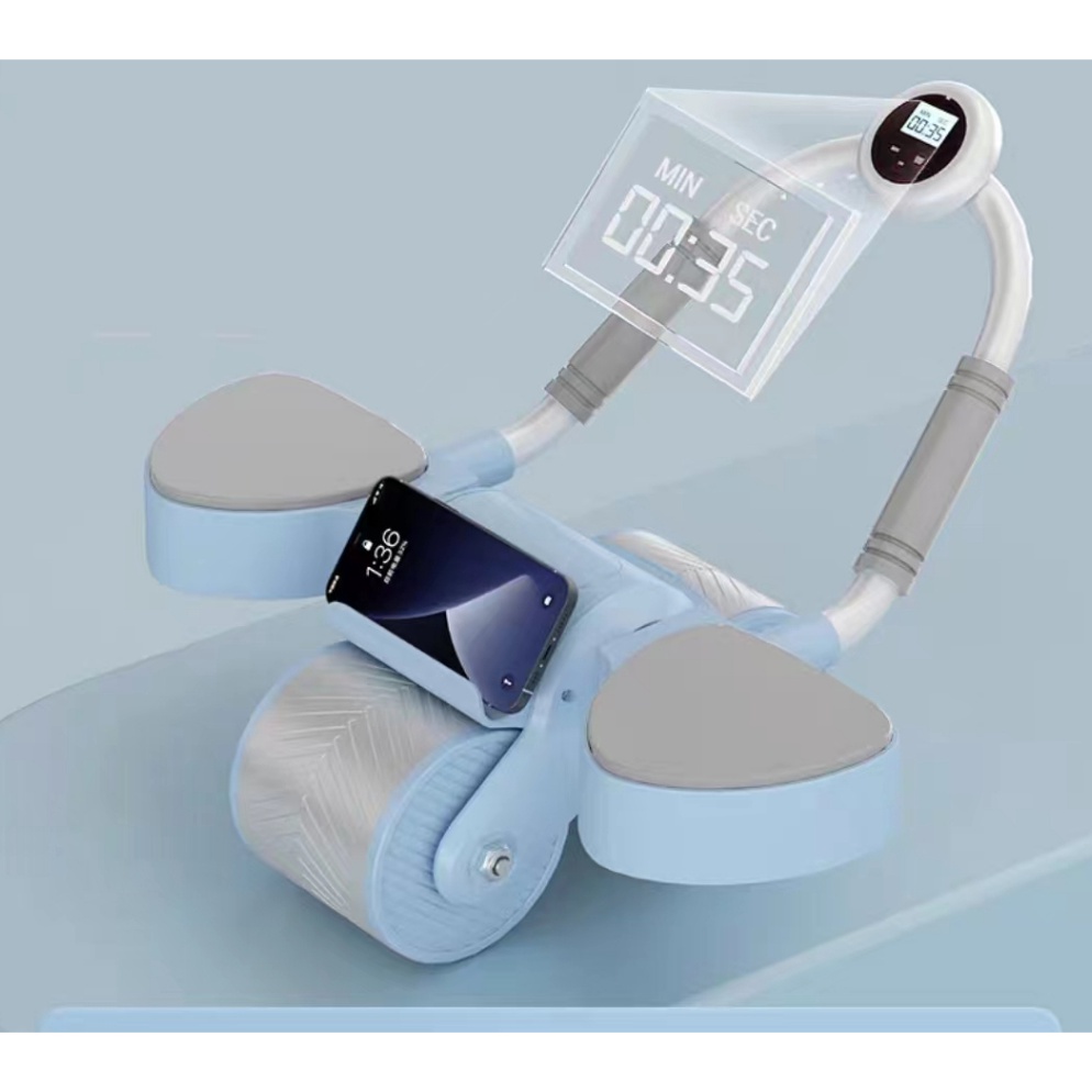 KODE X56Z CT Sunlight Wheel 2in1 Ab Roller Wheels Plank Trainer Automatic Rebound Abdominal Core Rol