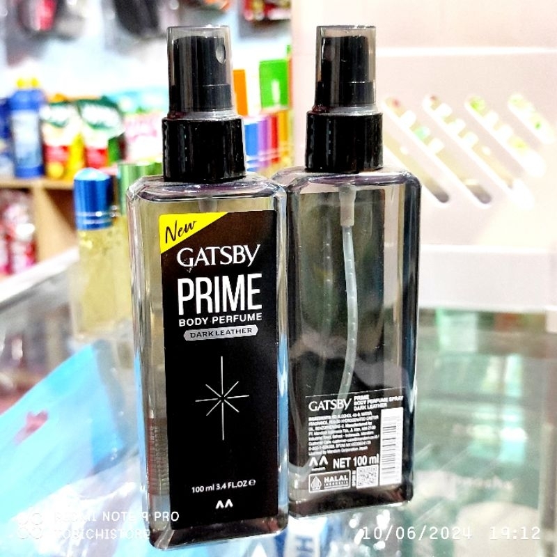 Gatsby Prime Body Perfume Dark Leather 100ml Perfume Pria
