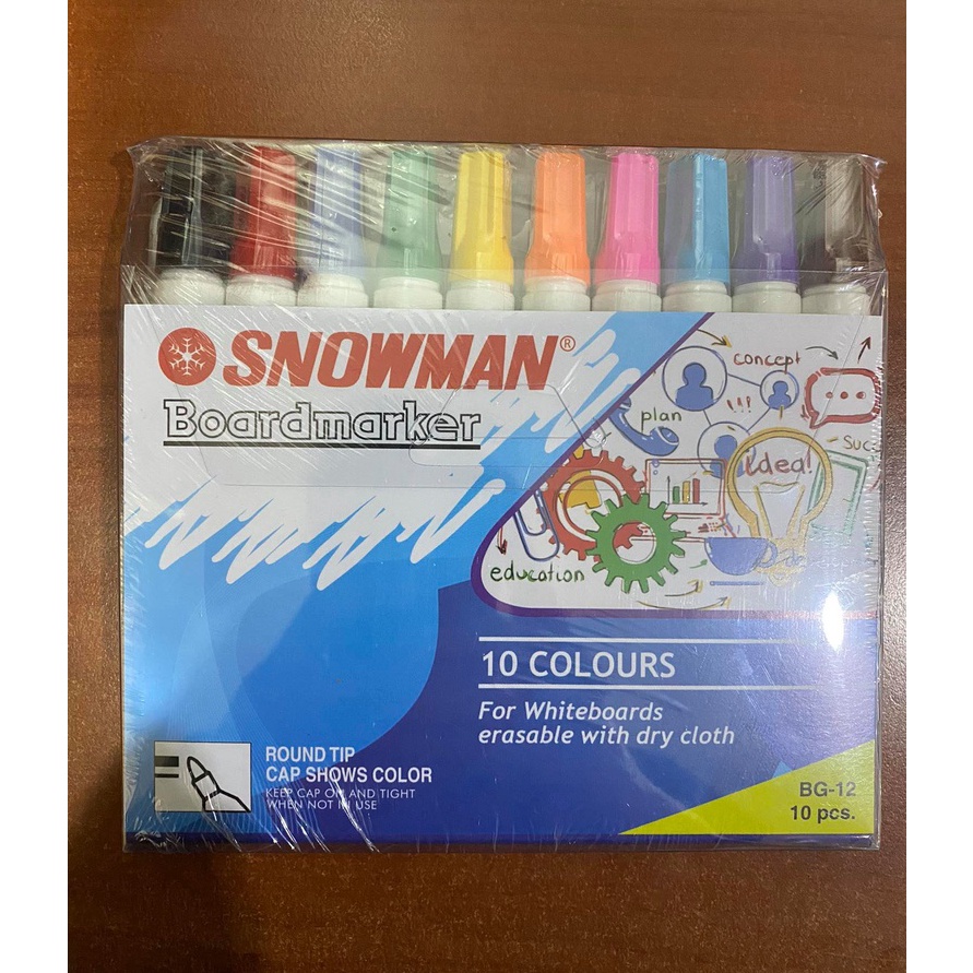 

Super Spidol Whiteboard Snowman Set 1 Termasuk Cover