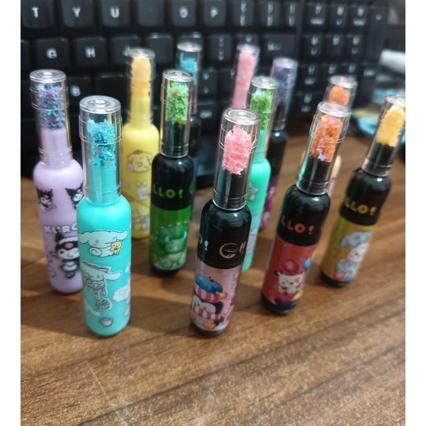 

KI3 Highlighter botol set 6 pcs karakter