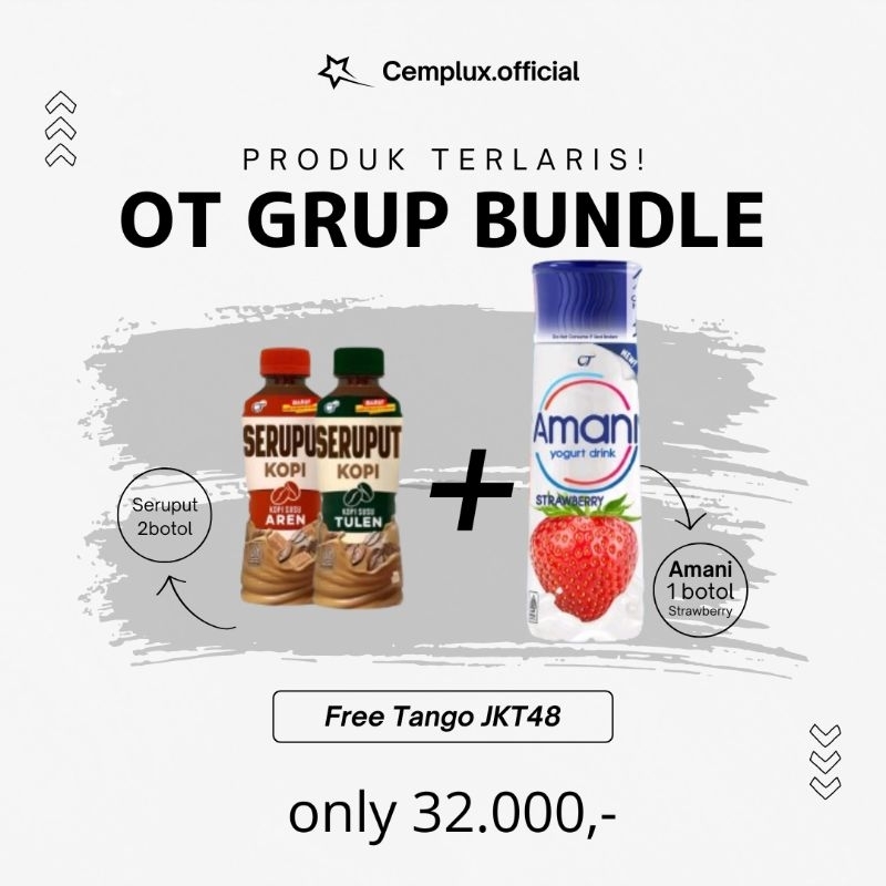 

Bundle OT Group - Seruput Kopi - Amani Yogurt - TangoJKT48