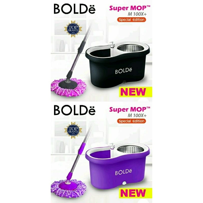 BOLDe Super MOP Pel Lantai Type M100X+ Special Edition / BOLDe Alat Pel Lantai ORI