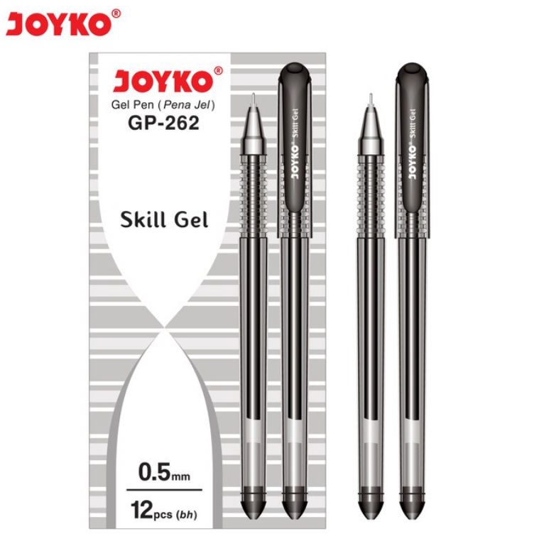 

Terjangkau Pulpen Joyko GP 262 Skill Gel 1pak12pcs